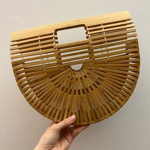 Boho Bamboo Clutch